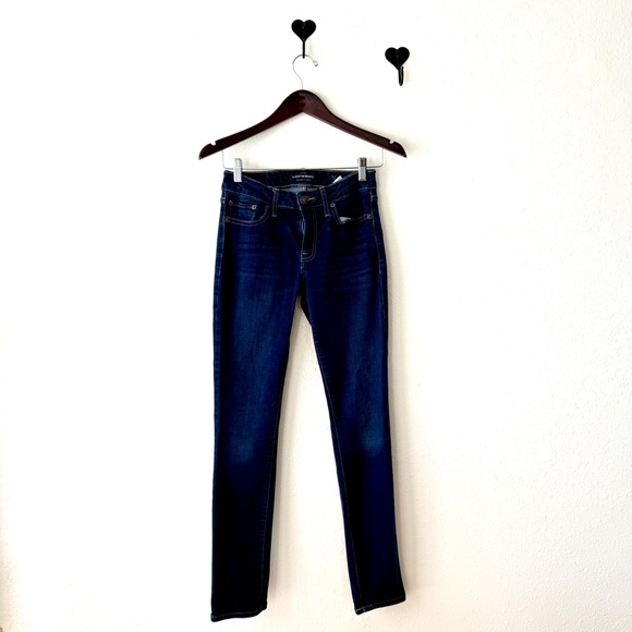 Lucky Brand Lolita Skinny Jeans Dark Wash Stretch Denim Size 2 - Picture 2 of 8